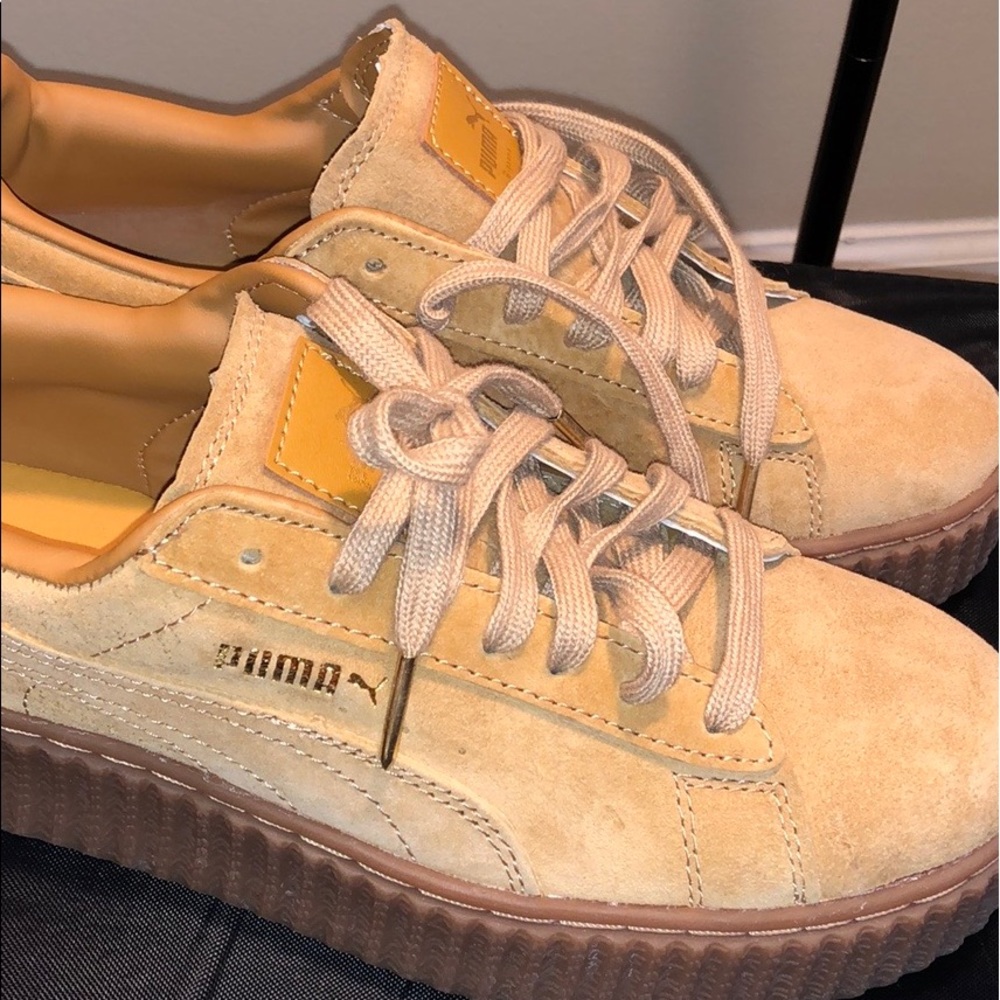 Fenty by Rihanna Puma tan Creepers